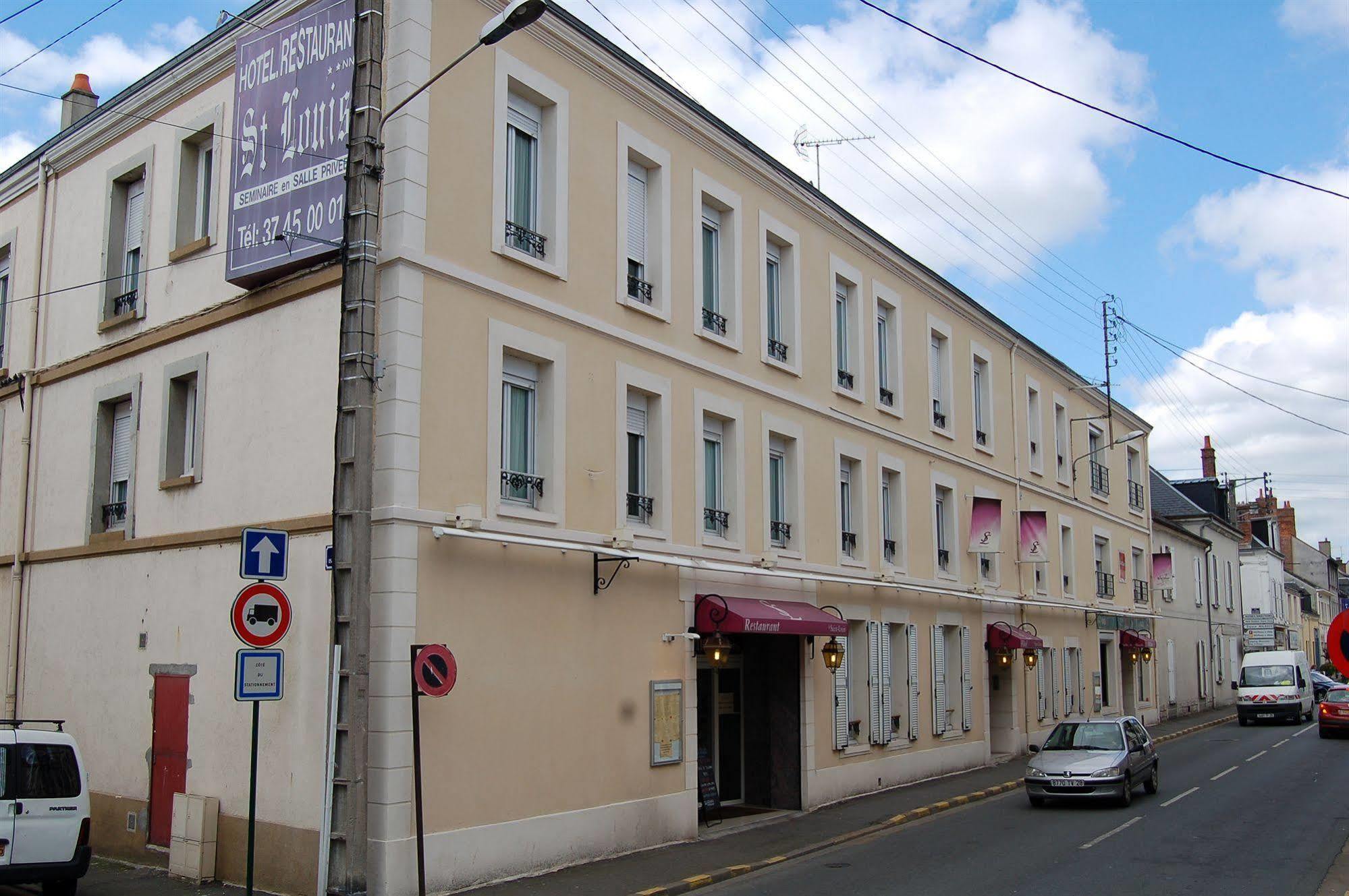 Hotel Restaurant Saint Louis 沙托丹 外观 照片